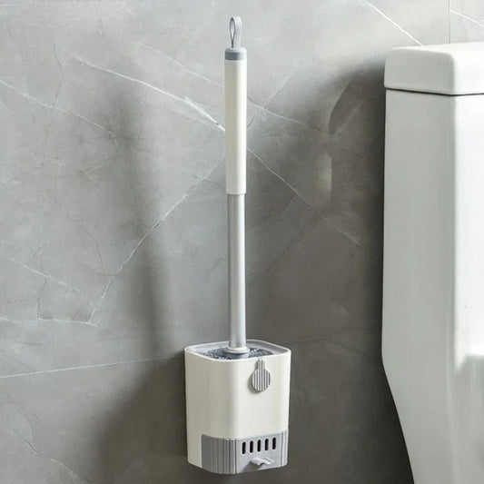 Toilet borstel in keramische houder – Elegant en stevig