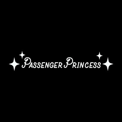 auto stickers - Passenger Princess ontwerp voor een persoonlijke touch