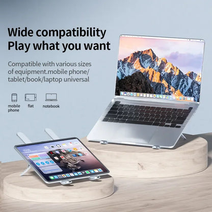 Laptop standaard met moderne look