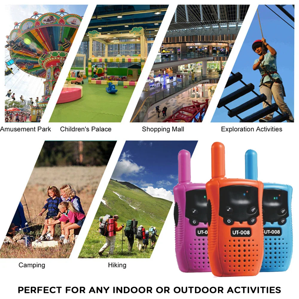 Kinderen walkie talkies met riemclip