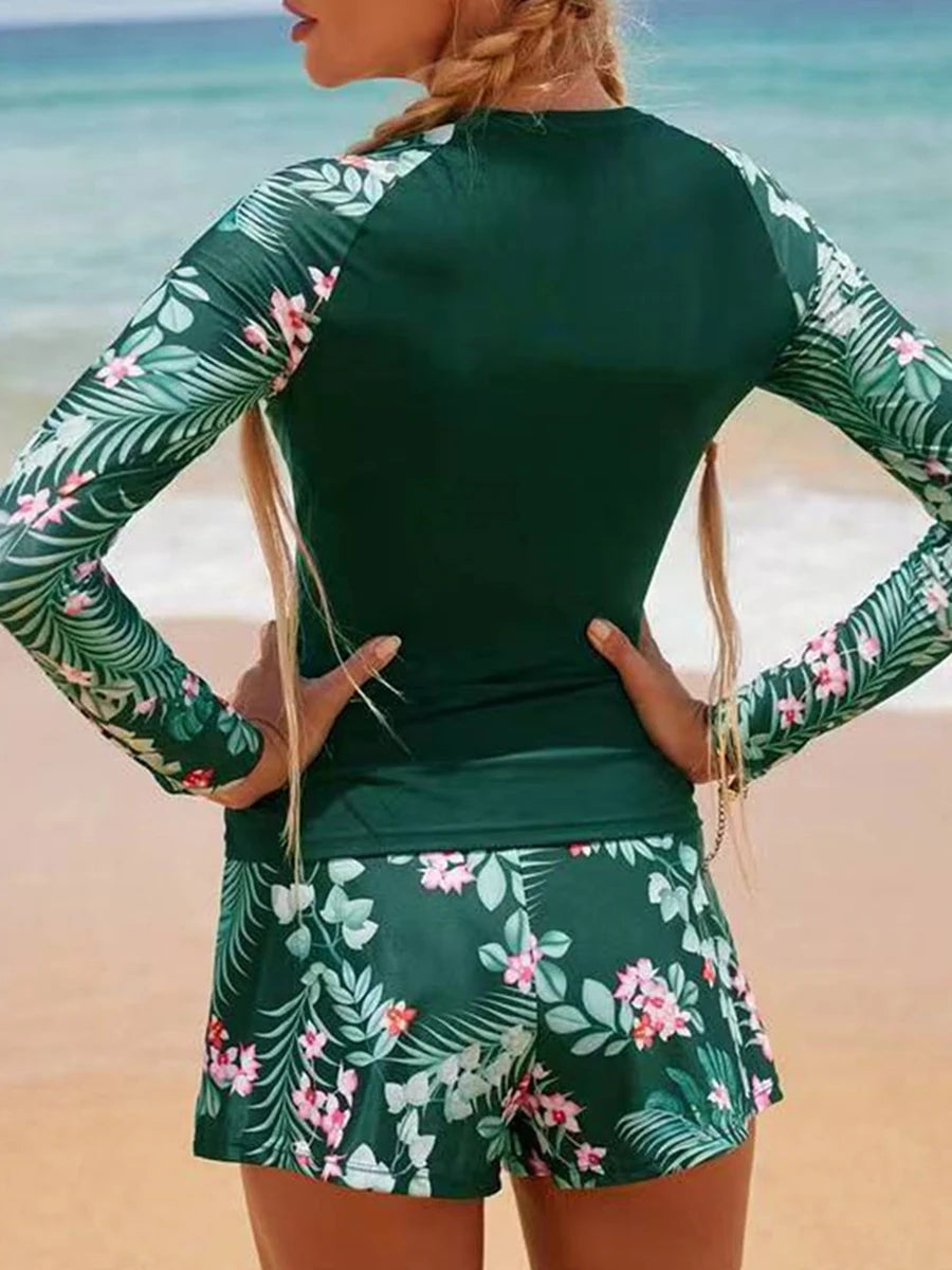 Zwemjurk dames met subtiele print – Elegant en bescheiden