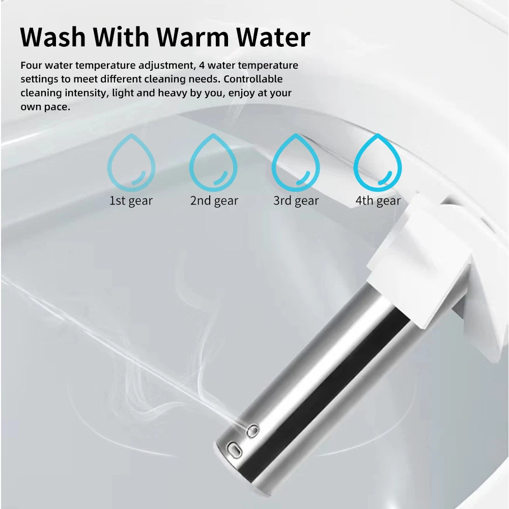 Witte wc bril met antibacteriële laag – Voor extra hygiëne