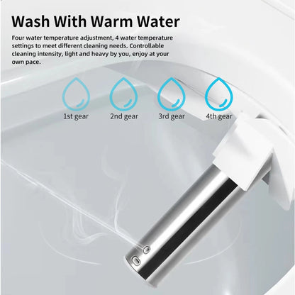 Witte wc bril met antibacteriële laag – Voor extra hygiëne