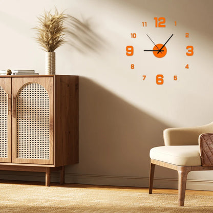 Decoratie woonkamer accessoires - Moderne XXL Wandklok voor een stijlvolle tijdbeleving