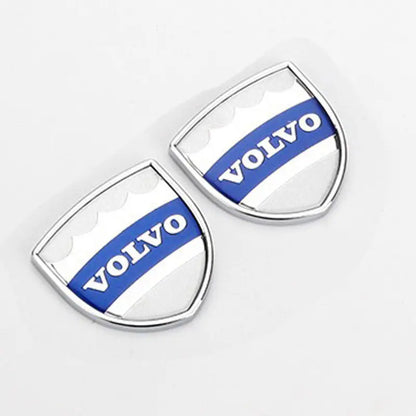 Auto stickers - Gele Volvo badges voor een unieke uitstraling