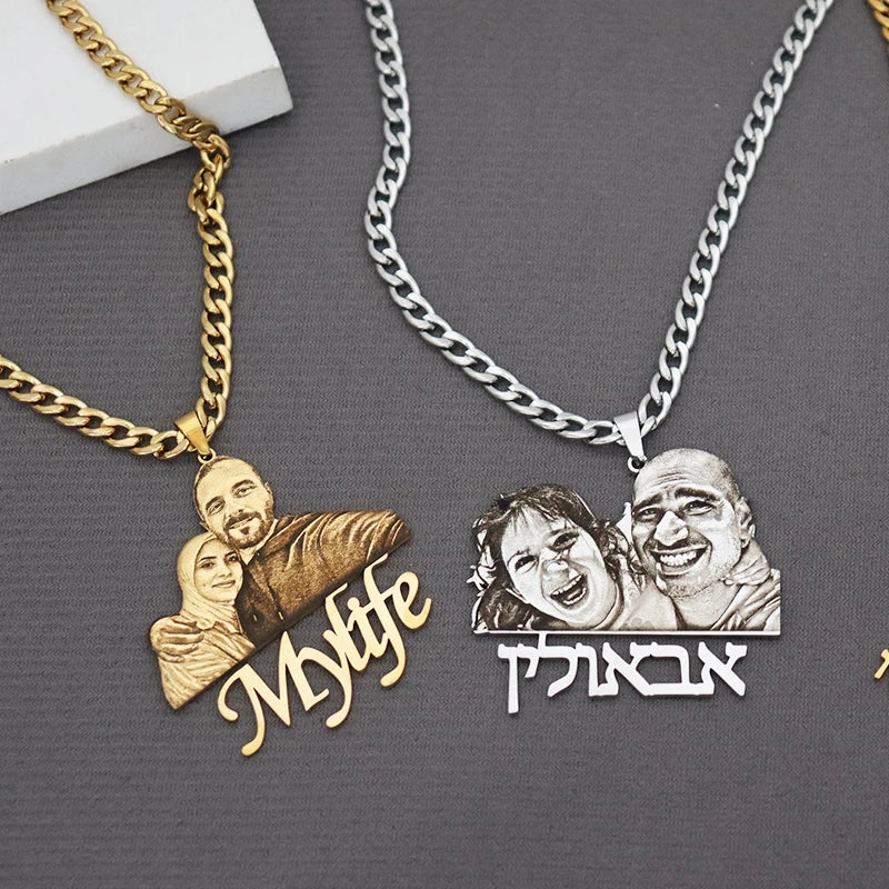Ketting met geboortemaand gravure