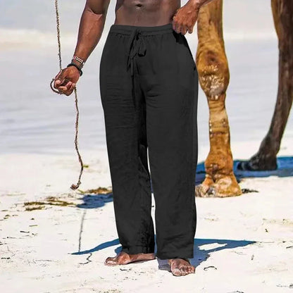 Linnen broek heren voor stranddagen – Comfort en stijl