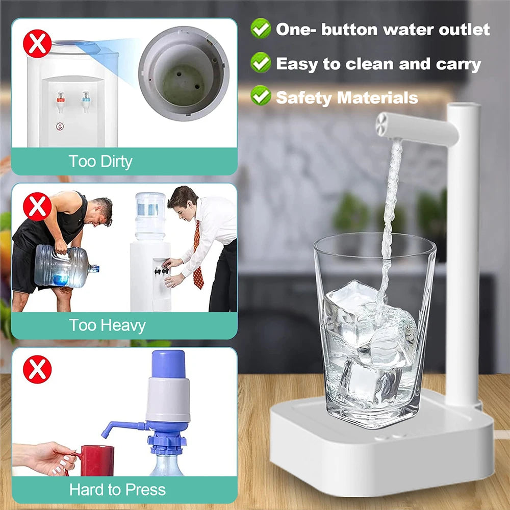 Drankdispenser met opschroefbaar deksel – Veilige afsluiting