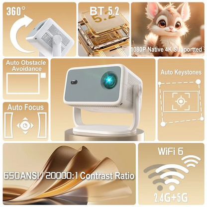 Projector action aanbieding