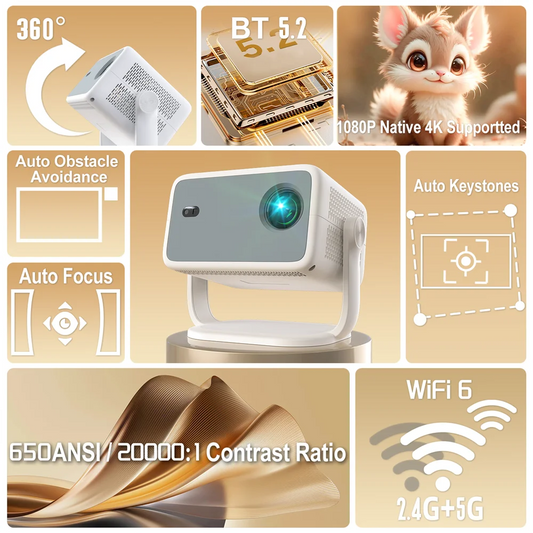 Projector action aanbieding
