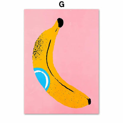 Wandposter met geometrische vormen