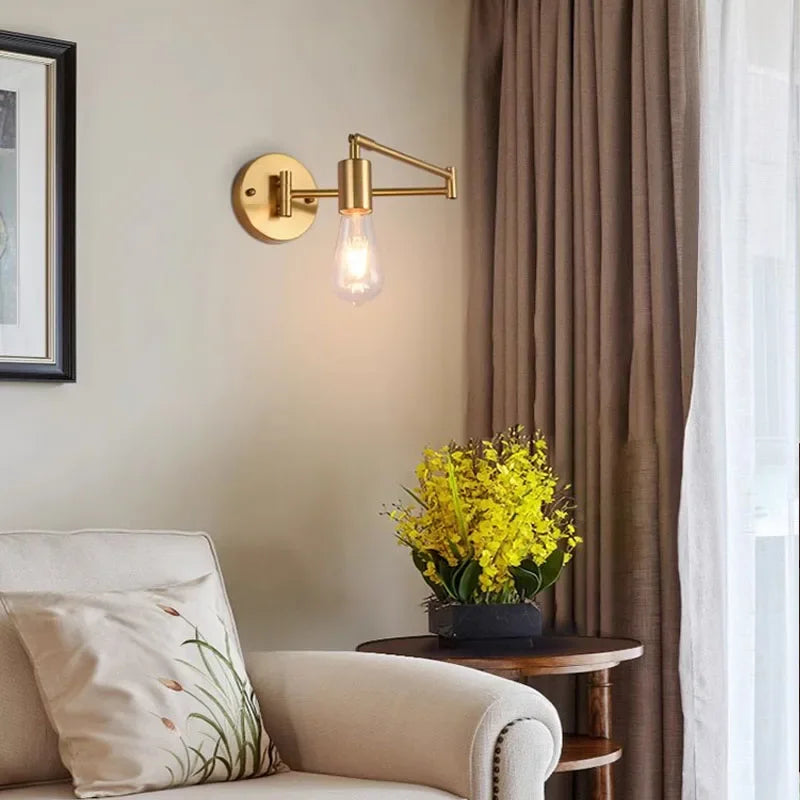 Draadloze wandlamp met drukknop – Simpel in gebruik