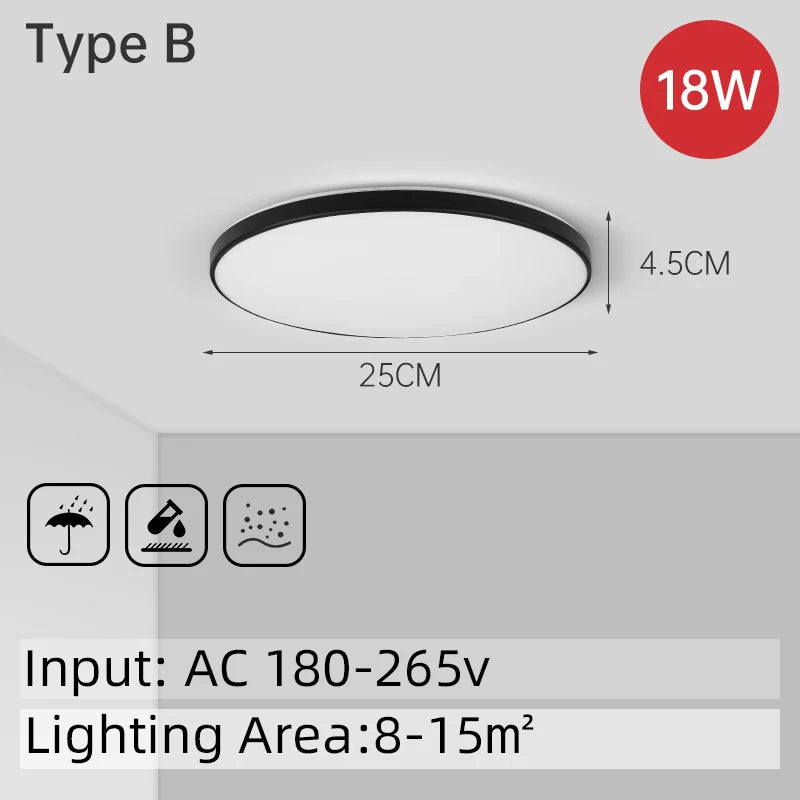 Hornbach badkamer LED plafondlamp – Snel en helder licht
