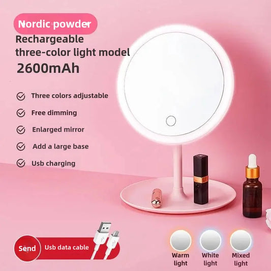 Professionele make-up spiegel met verlichting – Ideaal voor visagisten