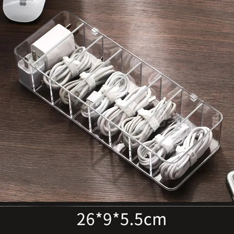 Desk organizer met telefoonhouder
