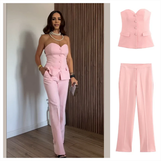 Chique broekpak dames voor feest – Elegant en comfortabel