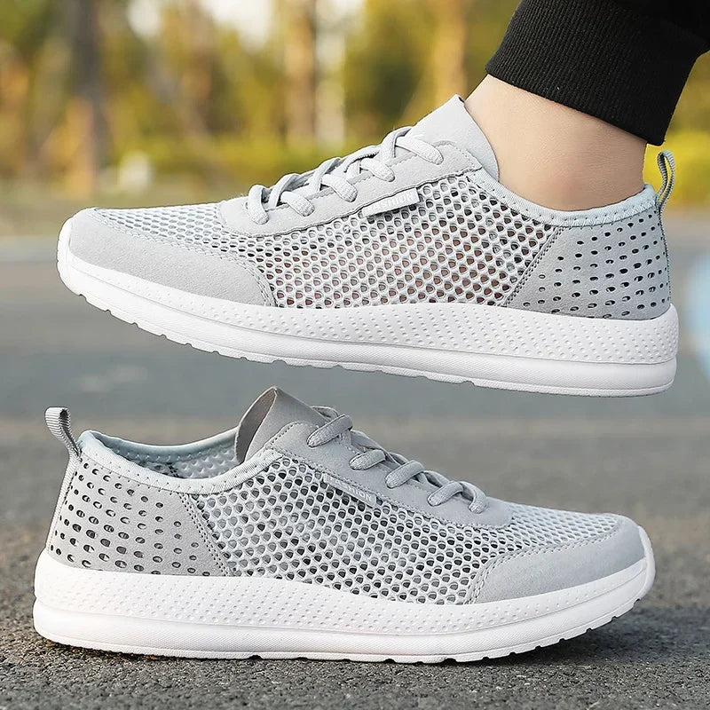 Lichtgewicht heren sneakers in sportieve look