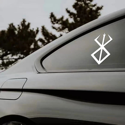auto stickers - mysterieus symbool voor unieke uitstraling