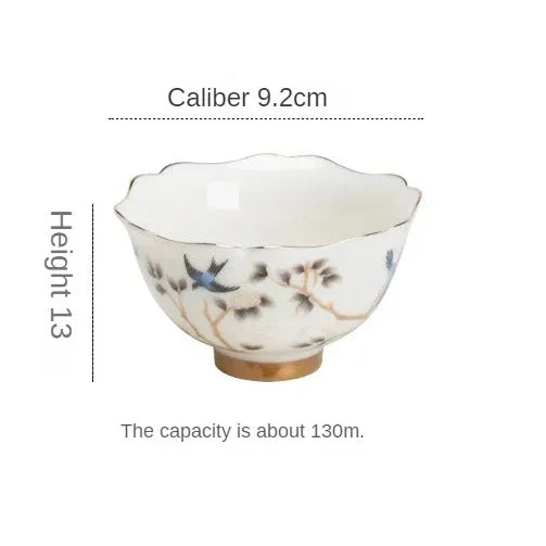 Glazen theepot met theelichtje onderin