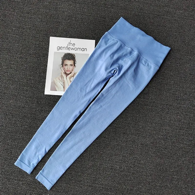 Comfortabele yoga set met lange mouwen en legging