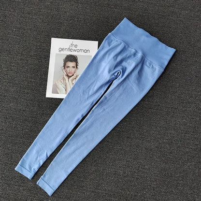 Comfortabele yoga set met lange mouwen en legging