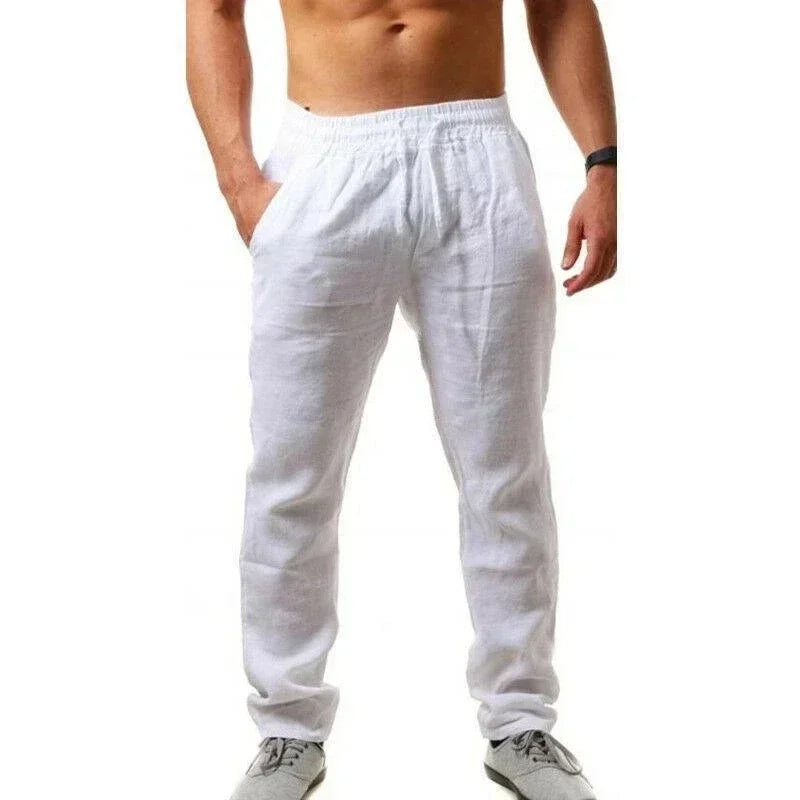 Linnen broek heren voor stranddagen – Comfort en stijl