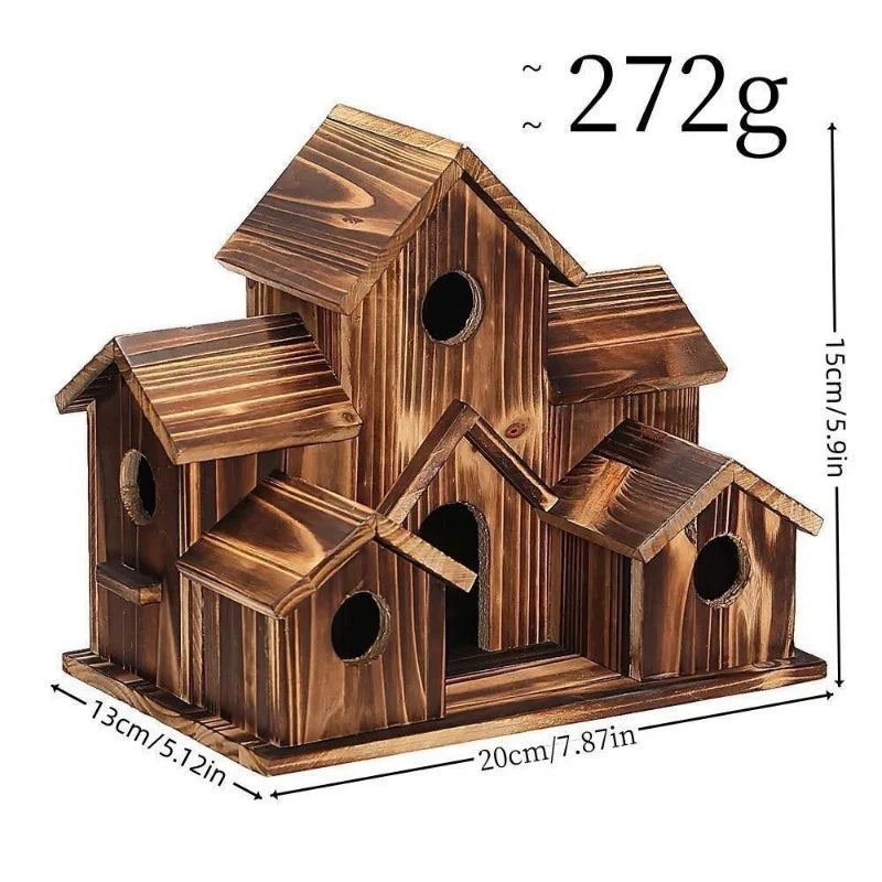 Welkoop vogelhuisje met ophanglus – Snel te bevestigen