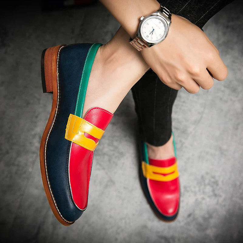 Heren schoenen zonder veters in luchtige stijl