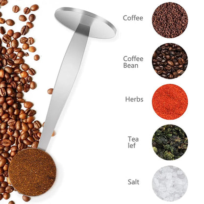 Barista accessoires in RVS en hout