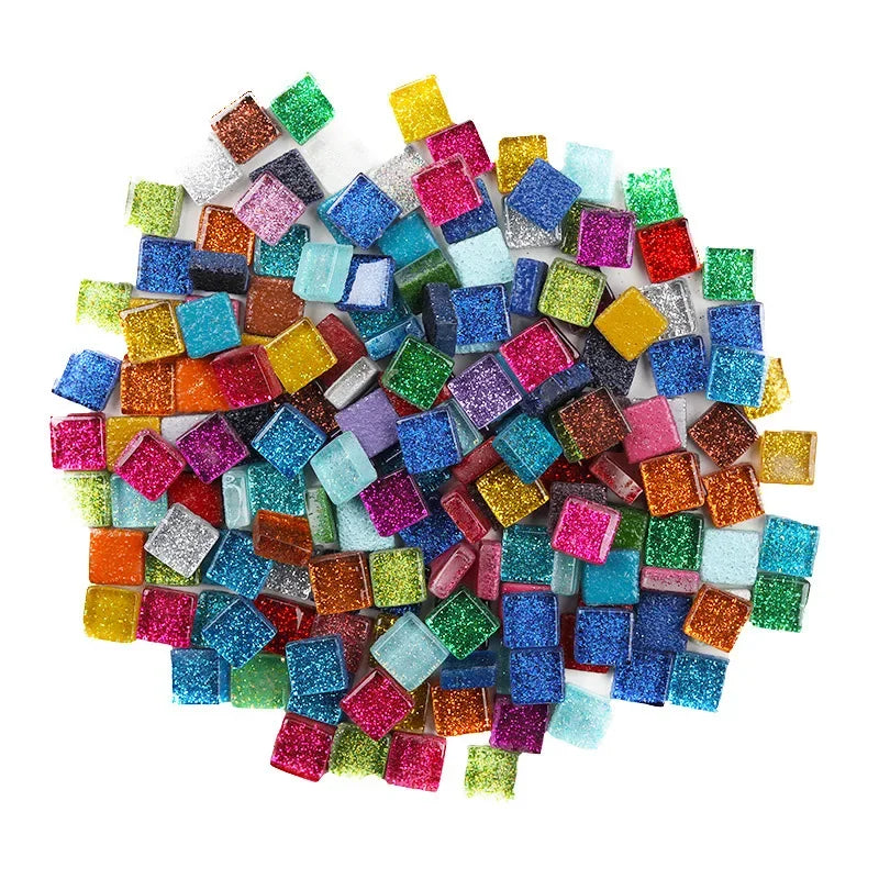 Kleurrijke hobby mozaïek tegeltjes – DIY projectplezier