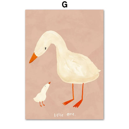 Poster van dieren – Perfect voor kinderkamer
