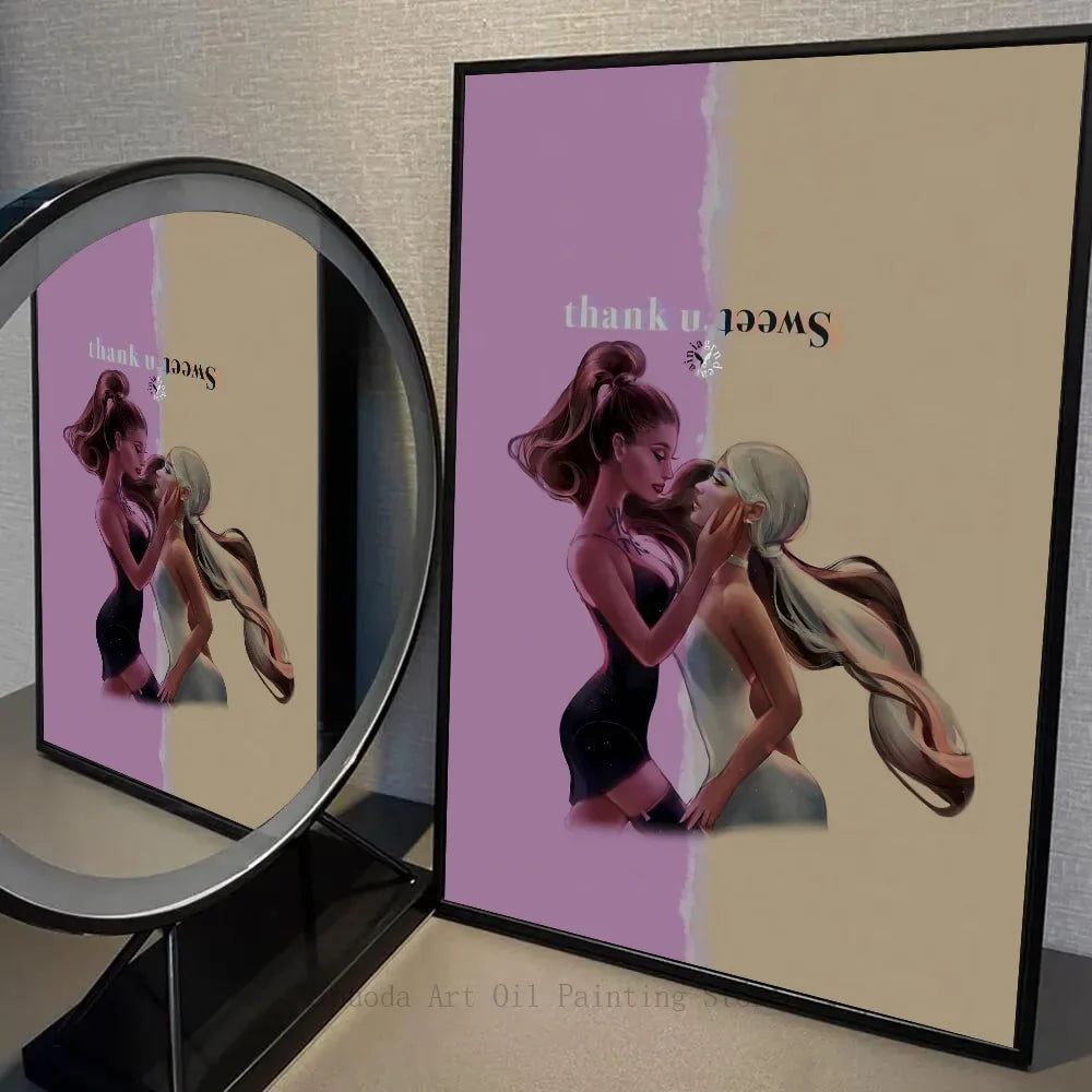 Posters voor rustige slaapkamerstijl