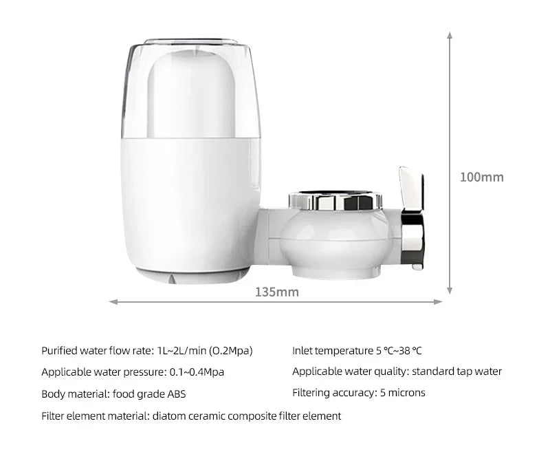 Water filter kraan met eenvoudig onderhoud – Gebruiksvriendelijk