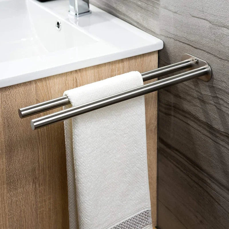 IKEA handdoekrek met dubbele stang – Meer ruimte
