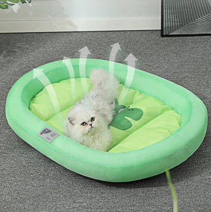 Ronde kattenmand groot – Voor katten die zich graag oprollen