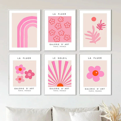 Grafische posters in zwart-wit stijl