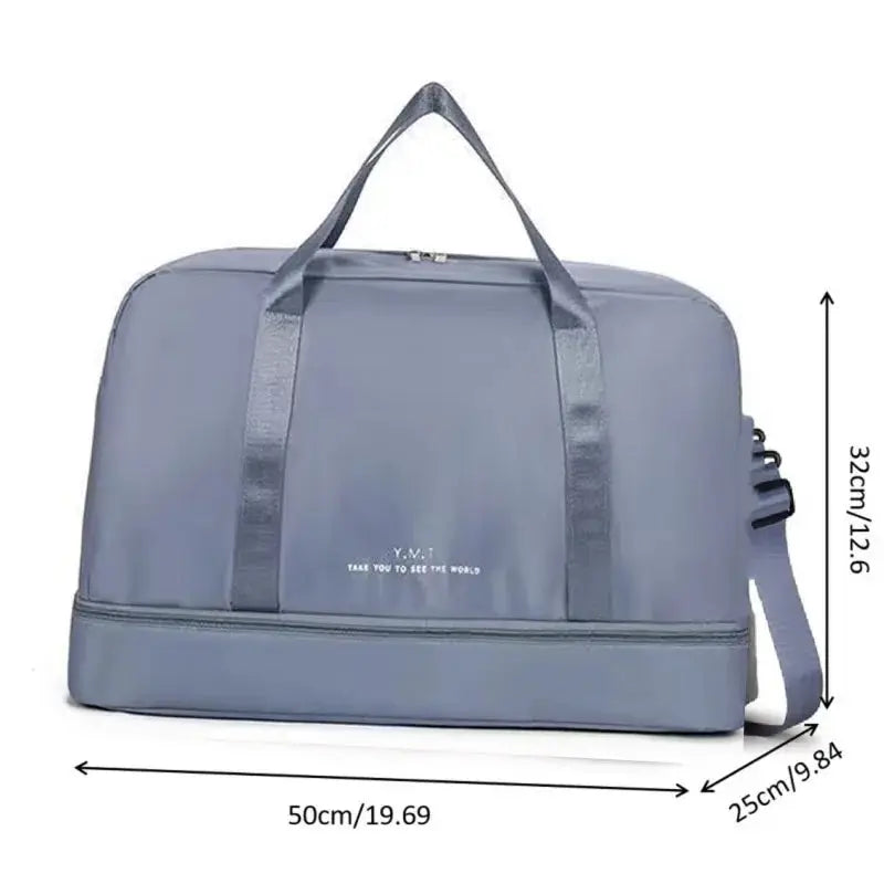 Tote-style draagtas met abstract design