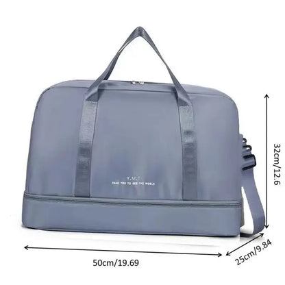 Tote-style draagtas met abstract design