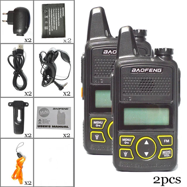 Walkie talkies voor kind en ouder