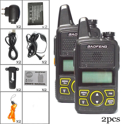 Walkie talkies voor kind en ouder