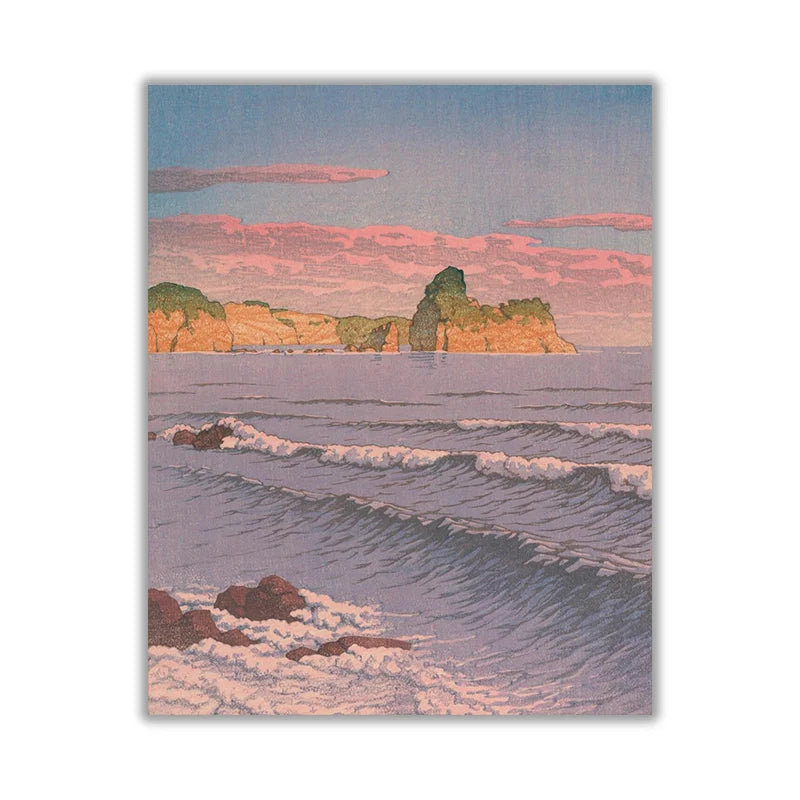 Poster met zonsondergang – Sfeervol en warm