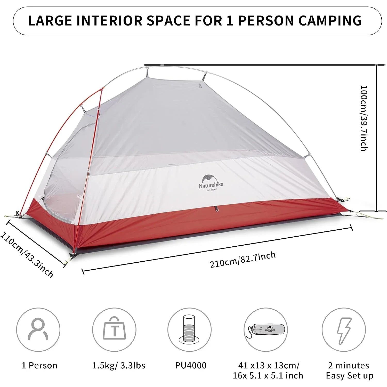Lichtgewicht pop up tent – Voor snelle overnachtingen