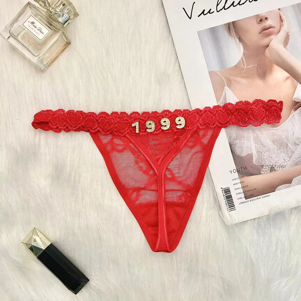 String met initialen – Luxe lingerie met een persoonlijke touch