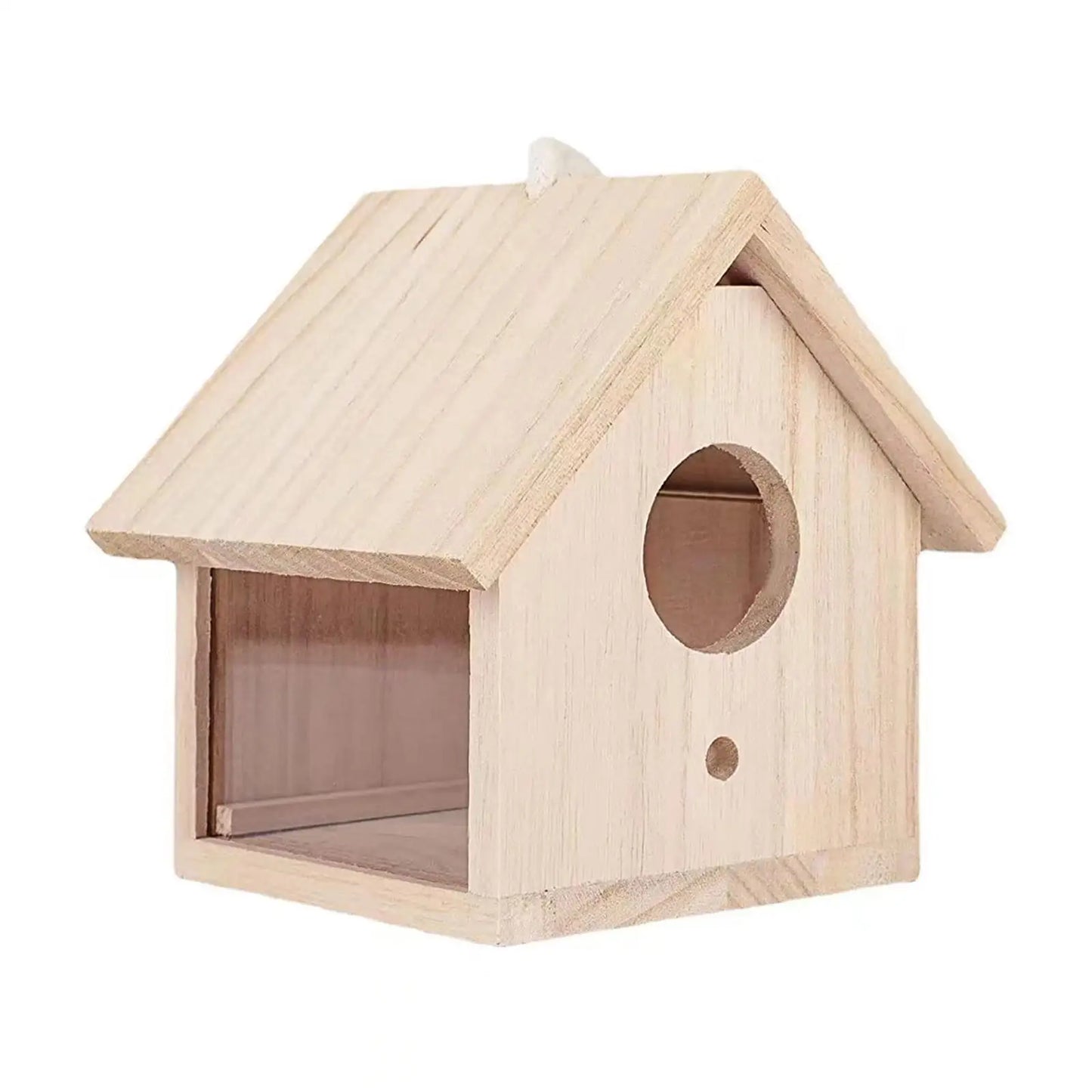 Xenos vogelhuisje met dak van metaal – Stevig en chic