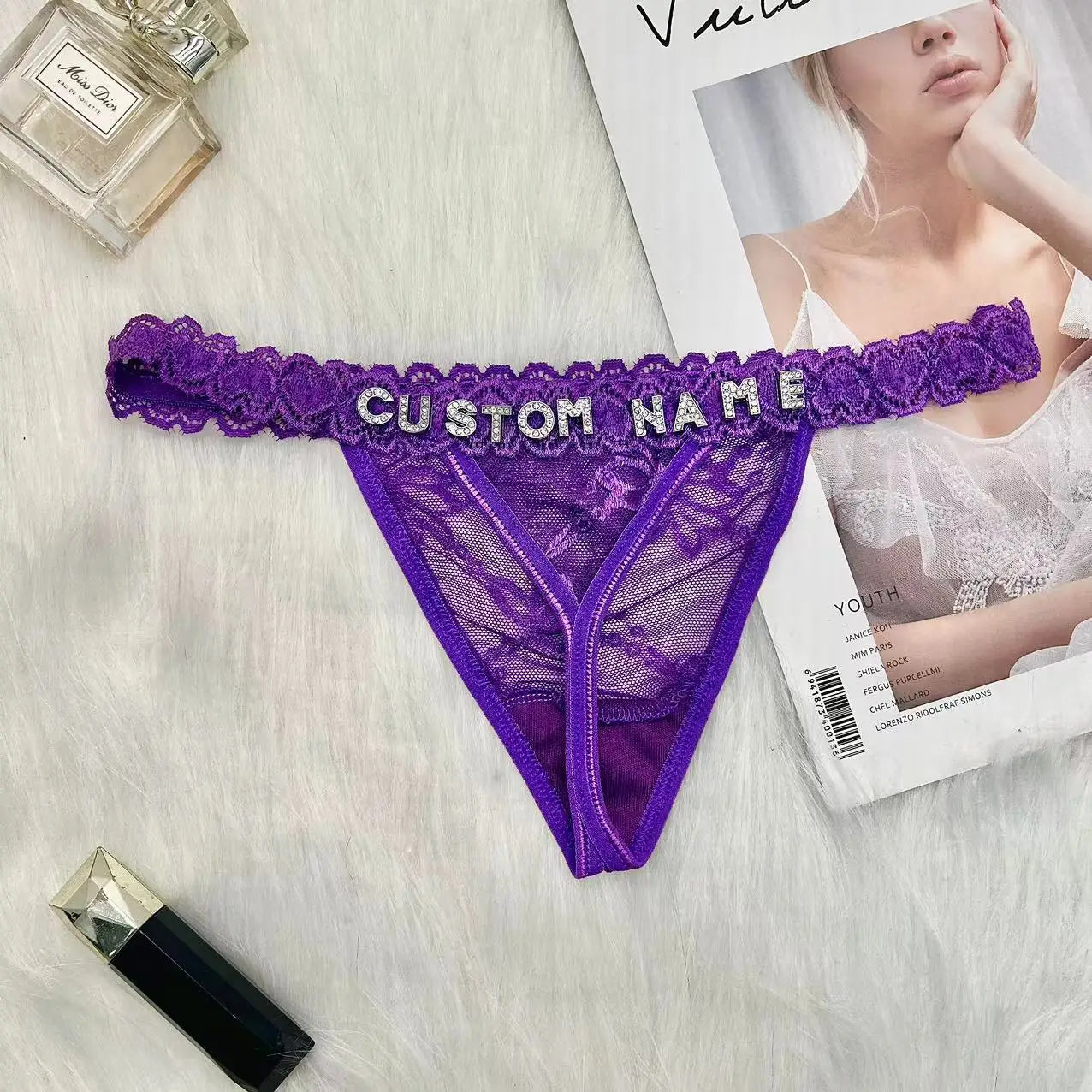 Comfortabele string met naam – Perfect voor dagelijks gebruik