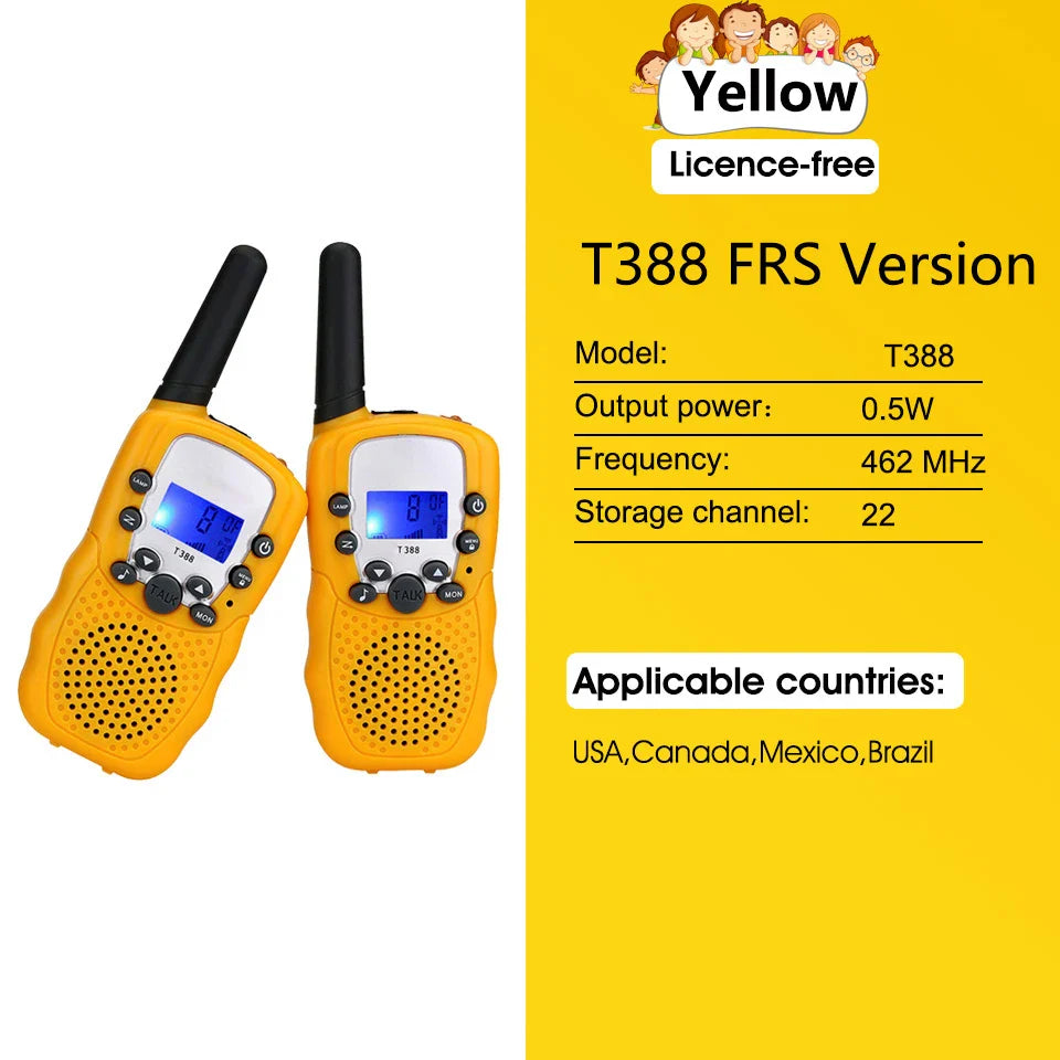 Waterdichte walkie talkies voor kinderen