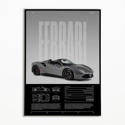 Grafische posters in zwart-wit stijl