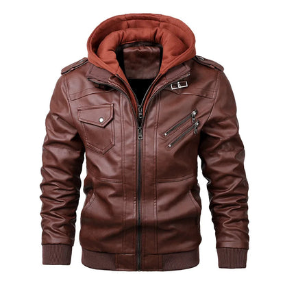 Sportieve leren jas voor heren – Casual maar chic