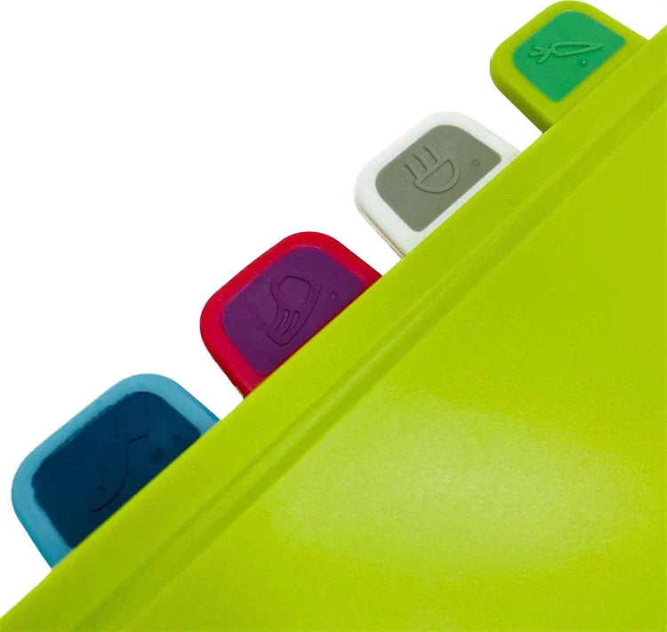 Set snijplanken met verschillende kleuren