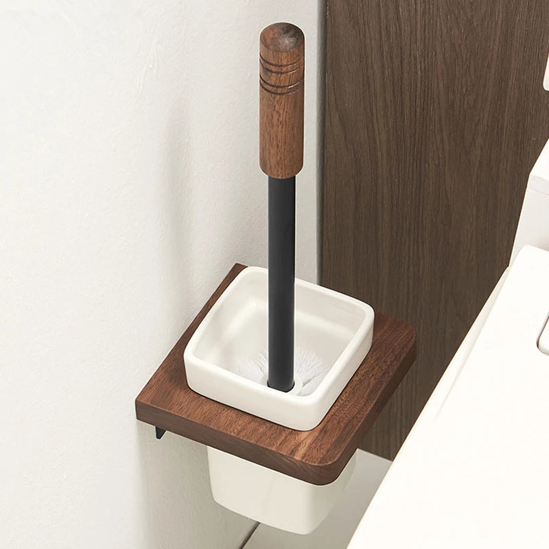 Design WC borstel zwart goud – Chic en opvallend